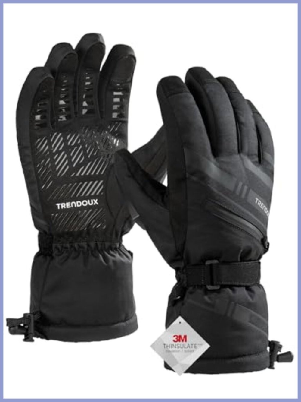 3M Thinsulate Waterproof Ski Gloves Touchscreen Anti-Slip Winter Insulated